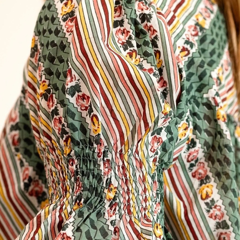 Mille MARNIE TOP IN ROSE STRIPE - Picture 2 of 5